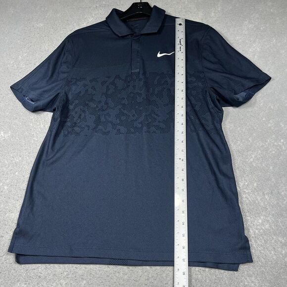 Nike Tiger Woods Collection Mens Medium Dri Fit Short Sleeve Polo - Picture 7 of 14